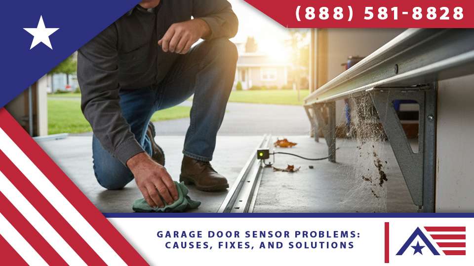 Garage Door Sensor Problems Causes, Fixes, and Solutions 2