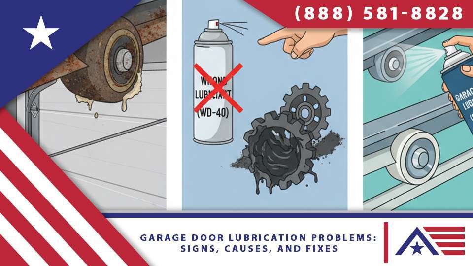 5 Garage Door Lubrication Problems Signs, Causes, and Fixes