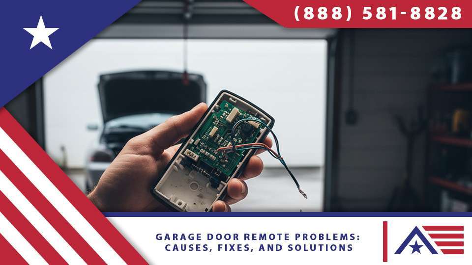 Garage Door Remote Problems: Causes, Fixes, and Solutions