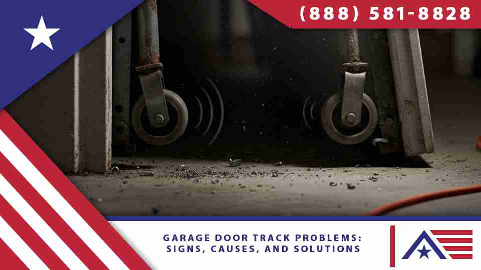 5 Garage Door Track Problems Signs, Causes, and Solutions