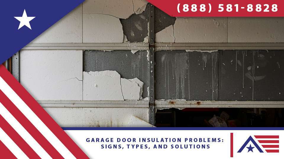 Garage Door Insulation Problems Signs, Types, and Solutions
